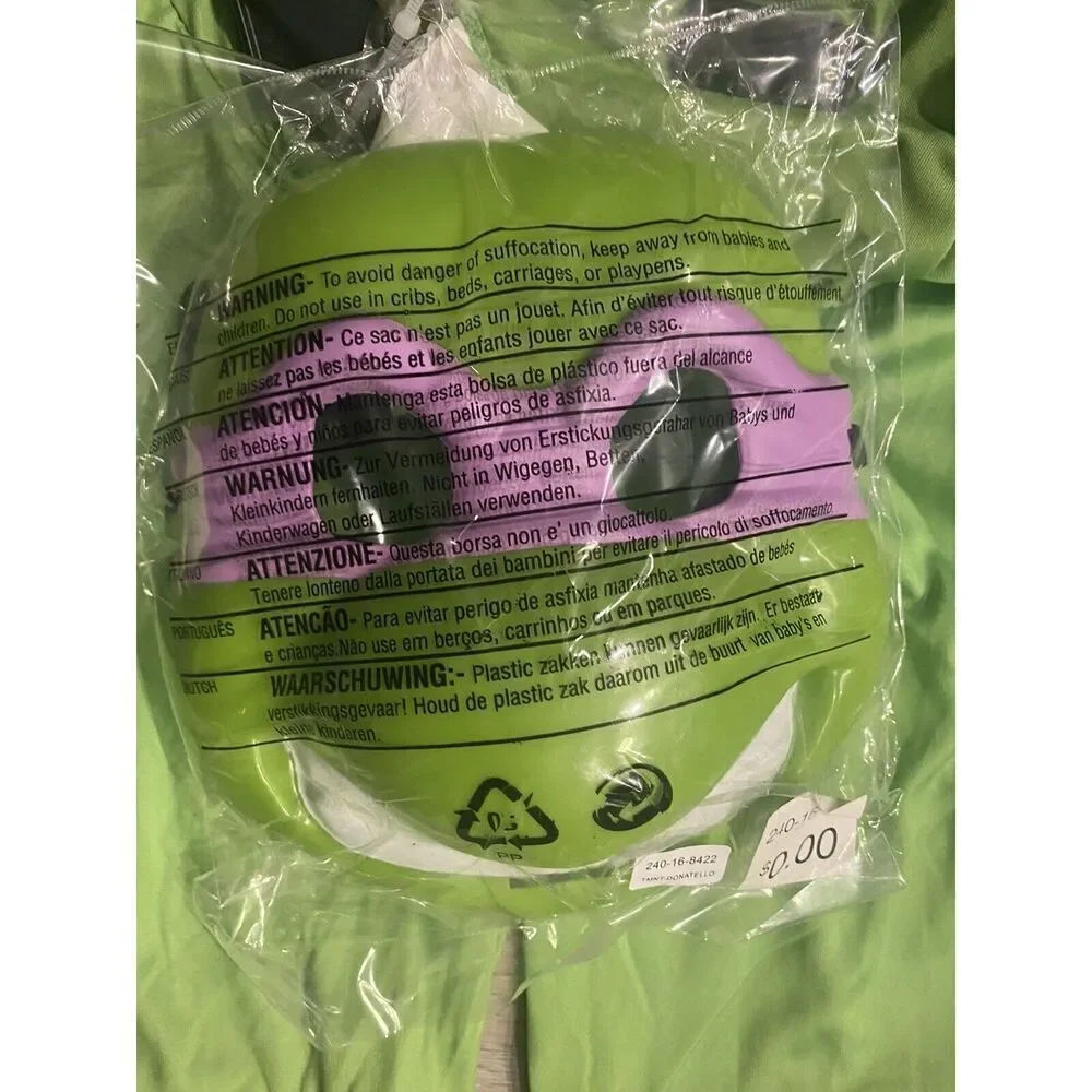 Donatello Teenage Mutant Ninja Turtles  Kids Costume Size Medium 7-8